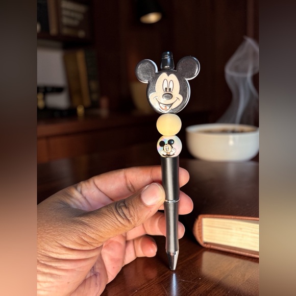 Accessories - Custom Made Black & White Character Themed Pen